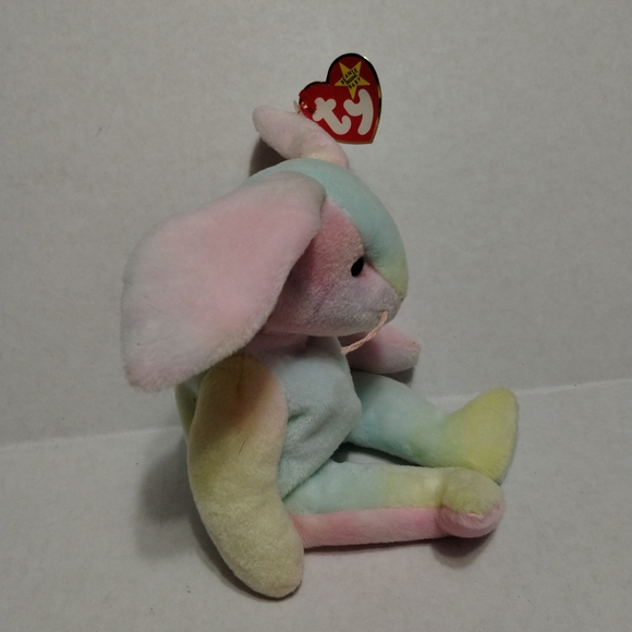 Ty beanie baby Hippie the bunny. RARE. - Picture 5 of 6